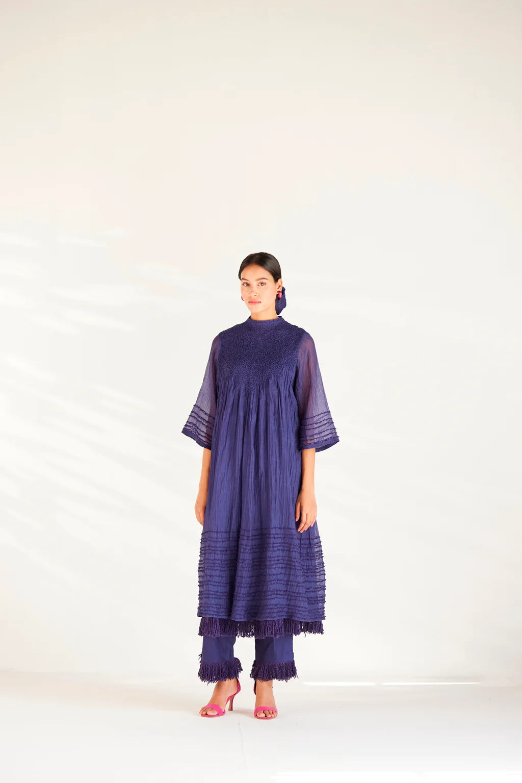 Comfortable Clothes PLUM PURFLE DRESS