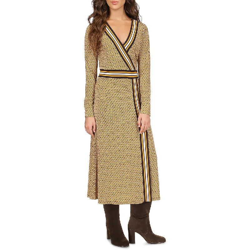 Clothing Woman KORS Michael Kors Womens Aztec Print Midi Midi Dress
