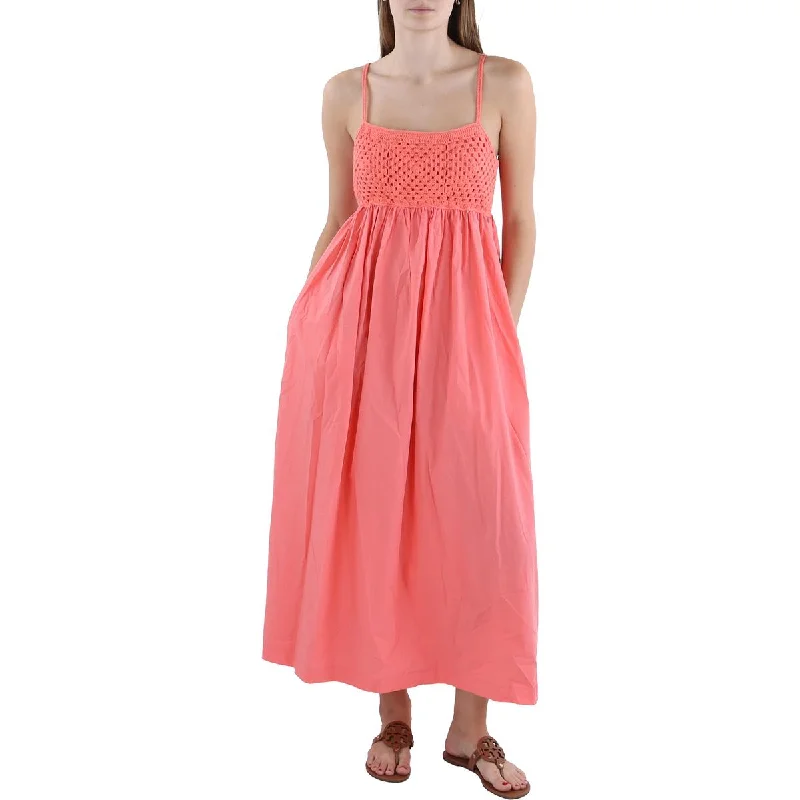 Stylish Women's Apparel Rails Womens Petites MEEKA Crochet Emi Midi Dress