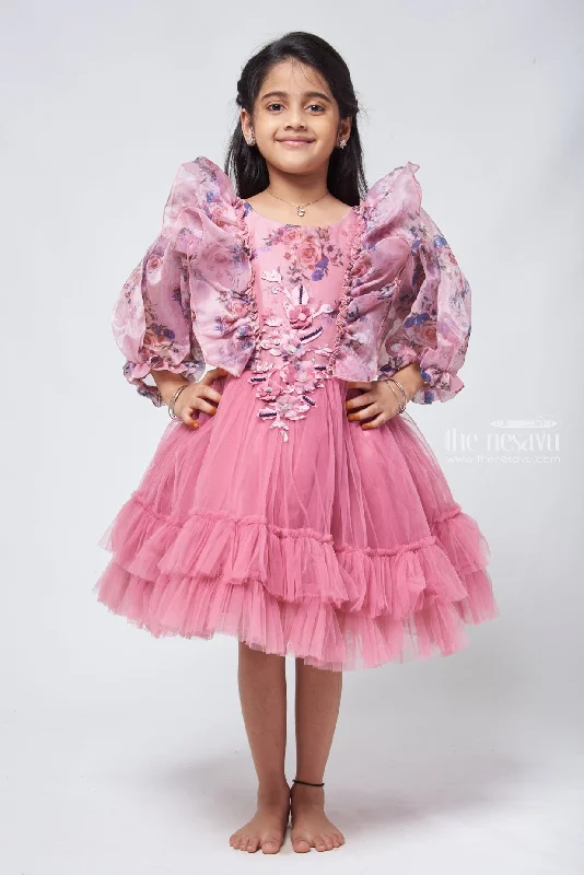 Sophisticated Style Girls Chic Frock Perfect for Special Occasions and Celebrations Sophisticated Style Girls Chic Frock Perfect for Special Occasions and Celebrations