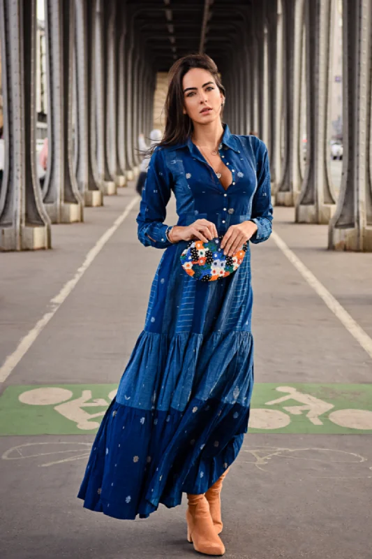 Huge Savings On Parisian Styles Chelsea Dress Blue