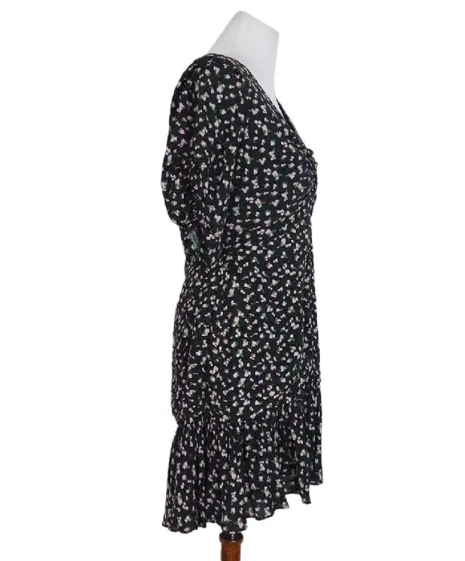 Clothes For Sale Tanya Taylor Black & Pink Floral Dress sz 12