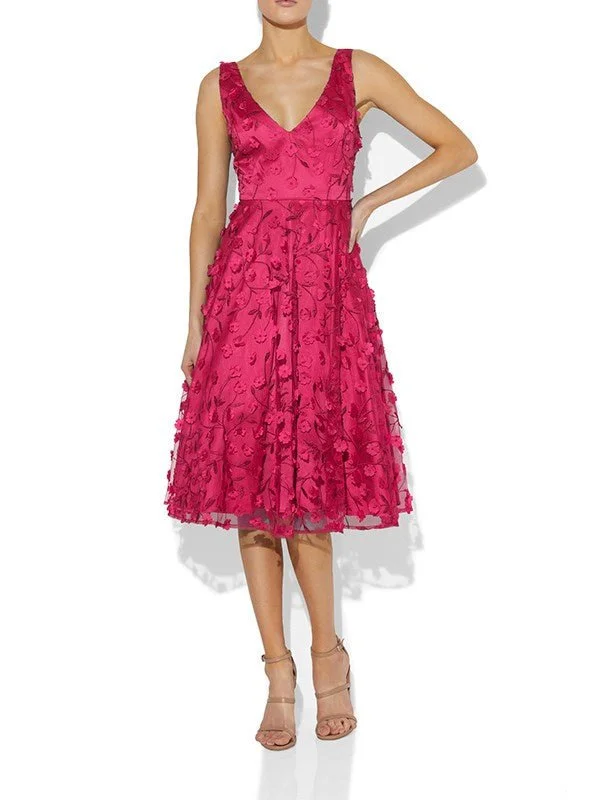 Casual Chic Women's Clothes Kelsey Hot Pink Dress