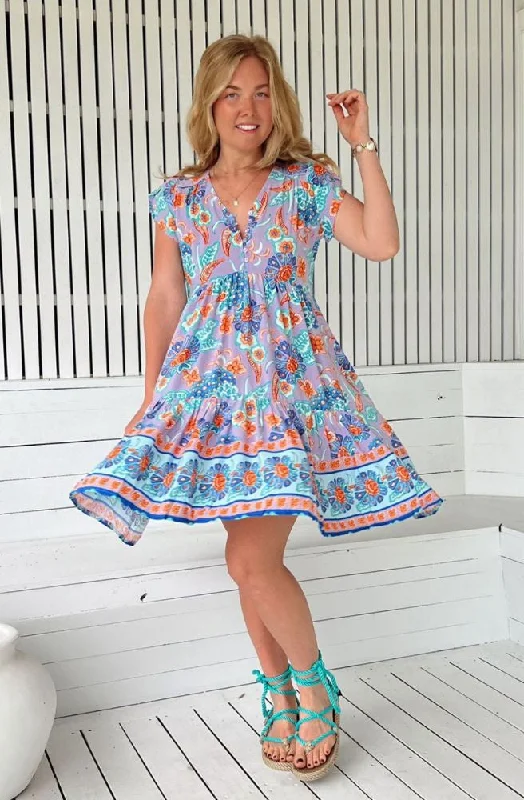 Weekend Markdown Madness Jaase Daydreamer Print Tracey Dress