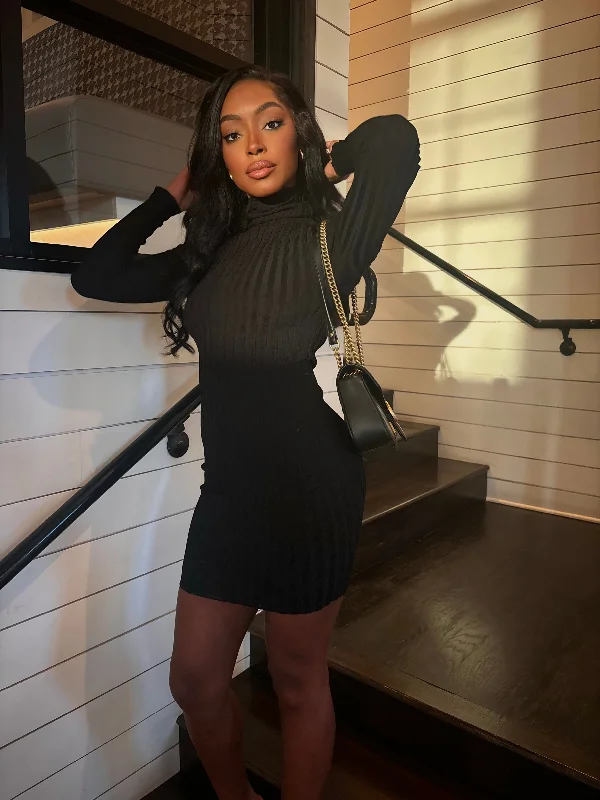 Trendy Boutiques Online Cipriana Ribbed Mini Dress (More Colors)