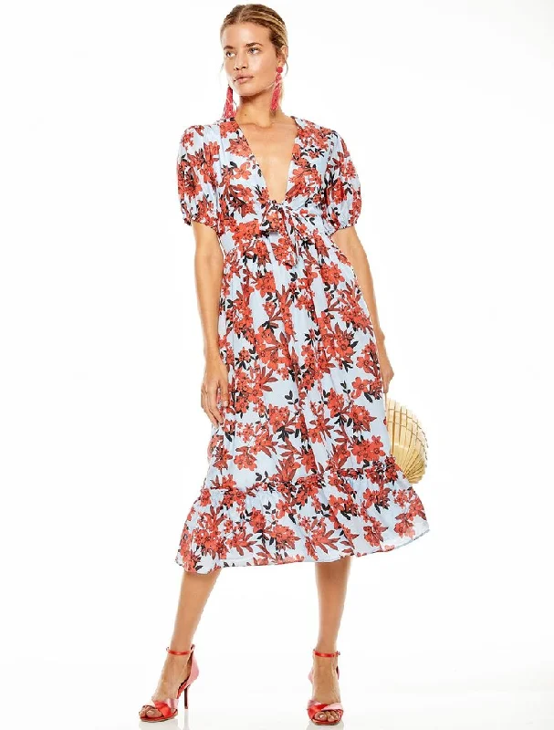 Women Fashion TALULAH - RED SEA MIDI DRESS