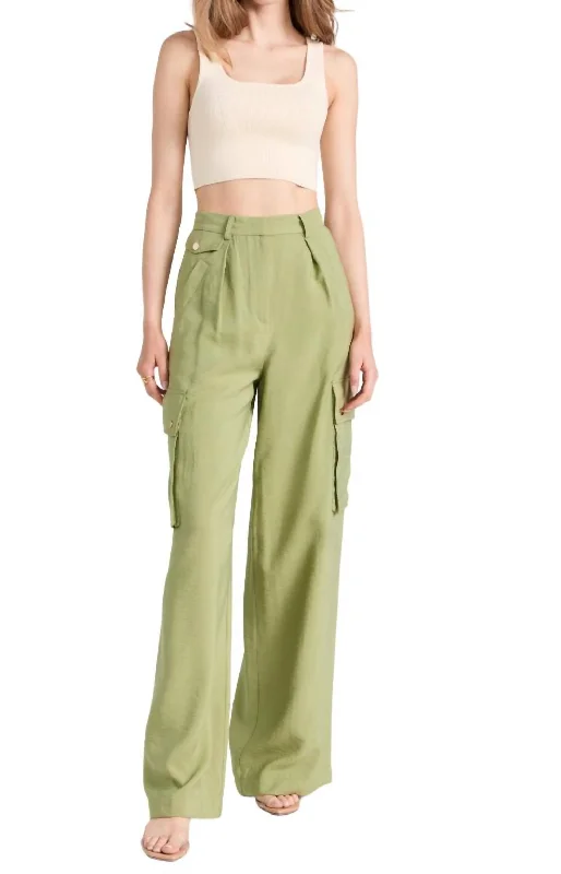 Sophisticated Style Emil Pant In Vintage Olive