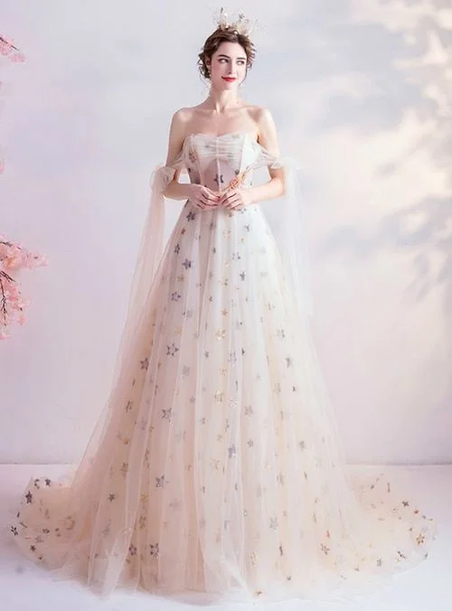 Pastel Styles Girls Prom Dresses Tulle Formal Dresses Custom Made Dress   cg17876