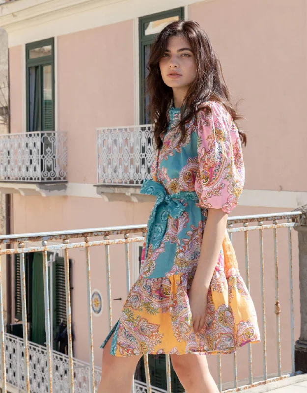 Comfortable Casual Women's Clothing Dora Dress - Multi