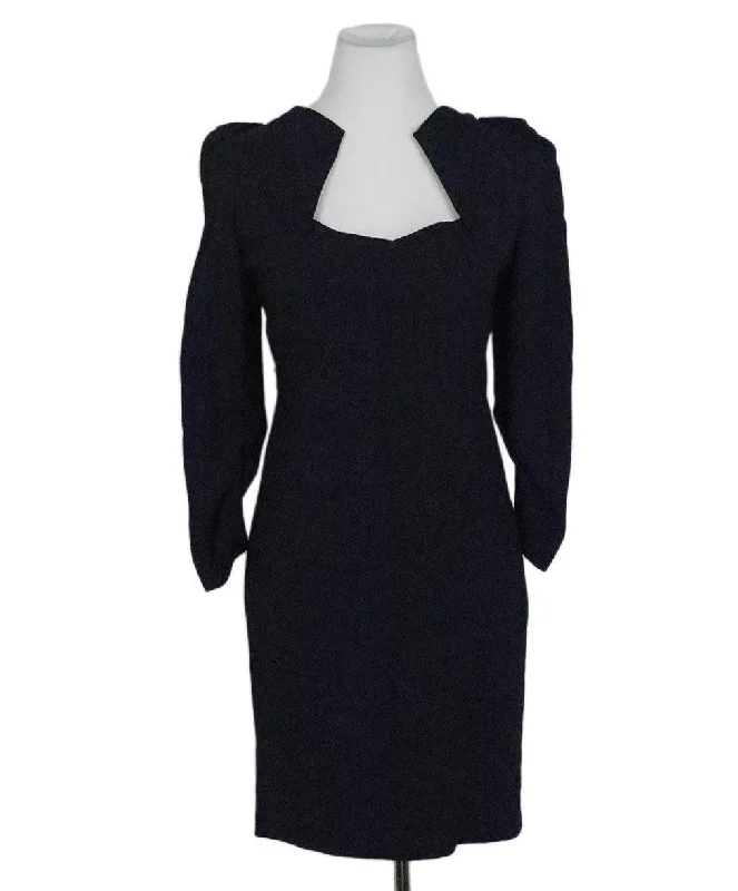 From Casual To Classy Roland Mouret Navy Dress sz 2