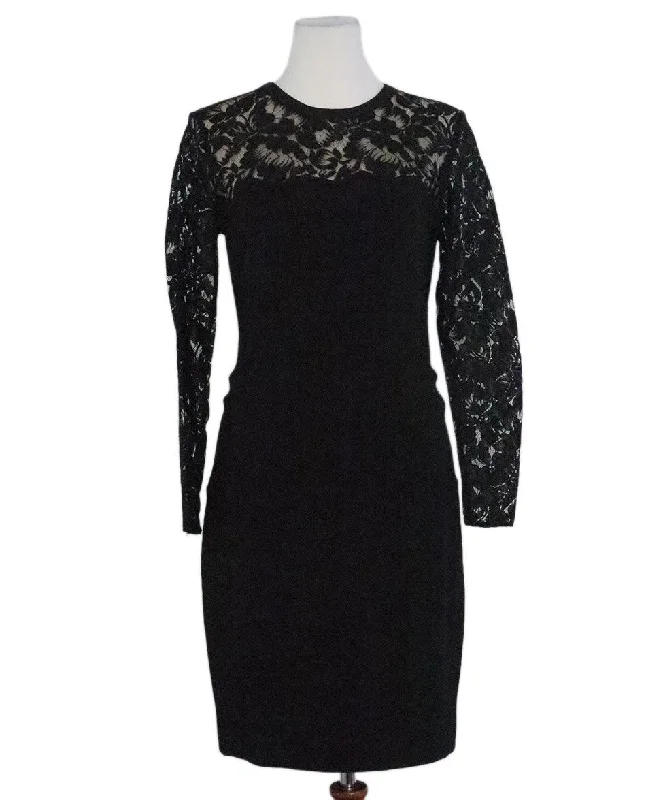 Women's Outerwear Apparel Stella McCartney Black Lace Dress sz 6