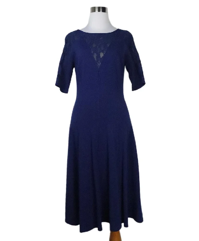 Classic Women's Fashion Blumarine Blue Dress sz 4