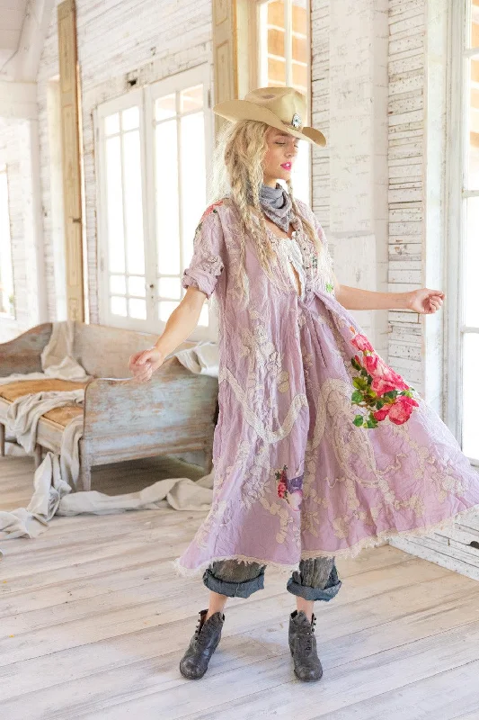 Charming Women's Garments Roan Irish Embroidery Dress