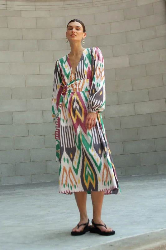 Casual Chic for Women Atira Ikat Dress Multi