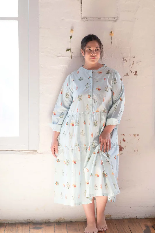 Women's Wedding Apparel Ingrid dress Wildflowers *organic cotton
