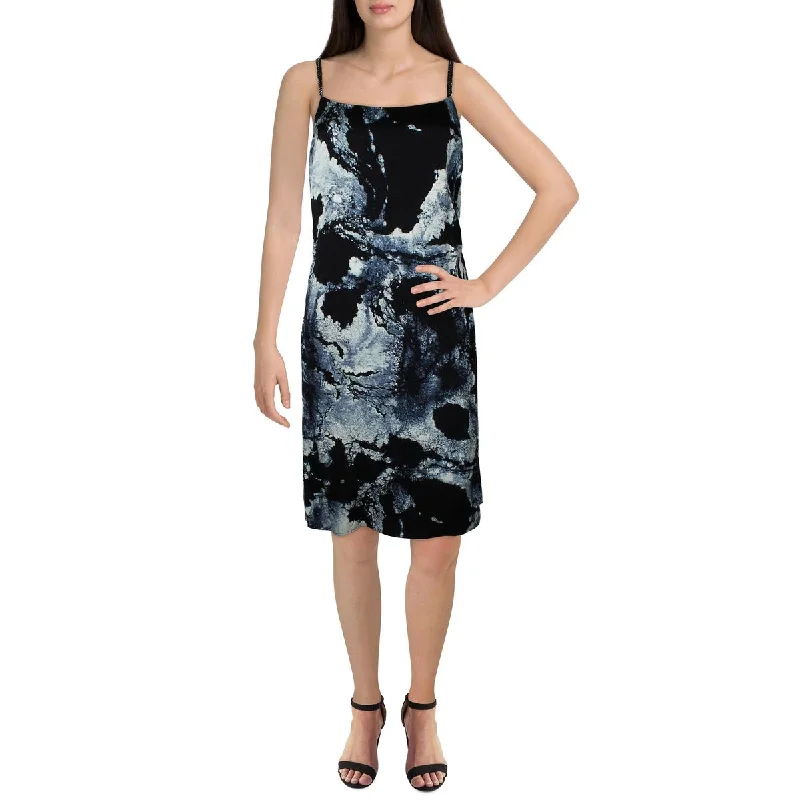 Casual Fashion Belldini Womens    Marble Dressy Midi Dress