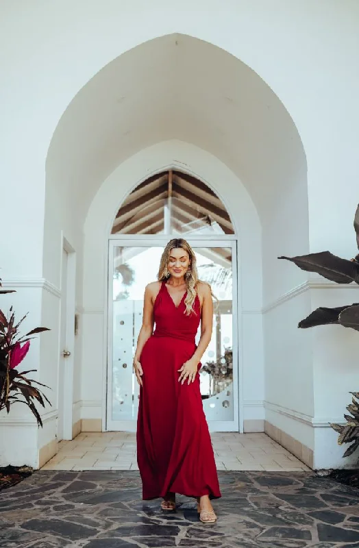 Women's Elegant Clothes Lipstick Ibiza Dress