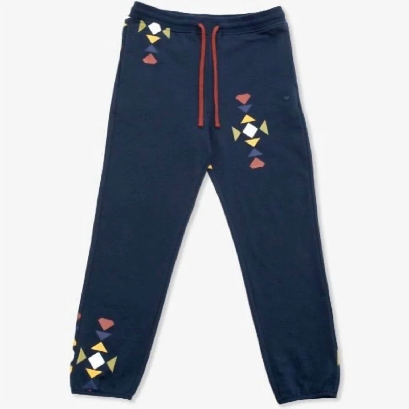 Modern Casual Clothing Men's Native Sweatpant In Navy