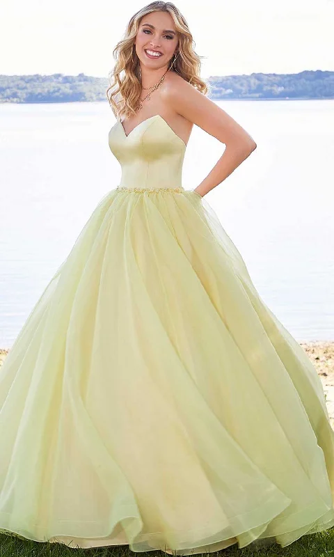 Budget-Friendly Fashion Mori Lee 47040 - Strapless Sweetheart Neckline Ball Gown