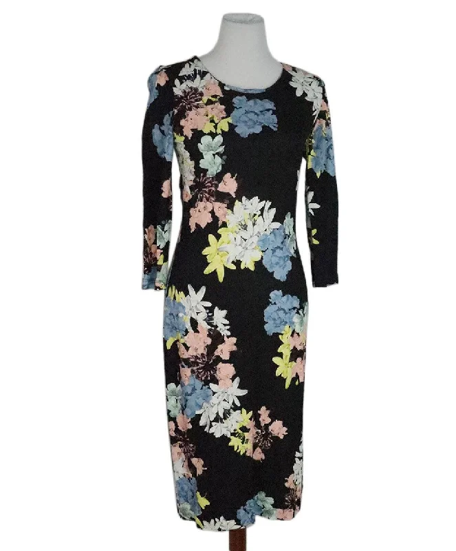 Clothing Sale Erdem Black Floral Print Dress sz 6