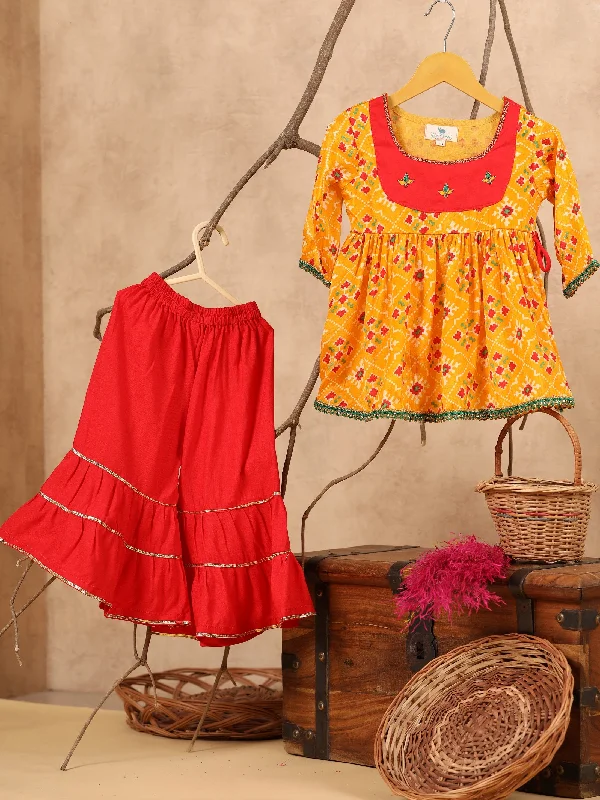 Special Offer Pre-Order: Comfortable Sharara Set for Girls