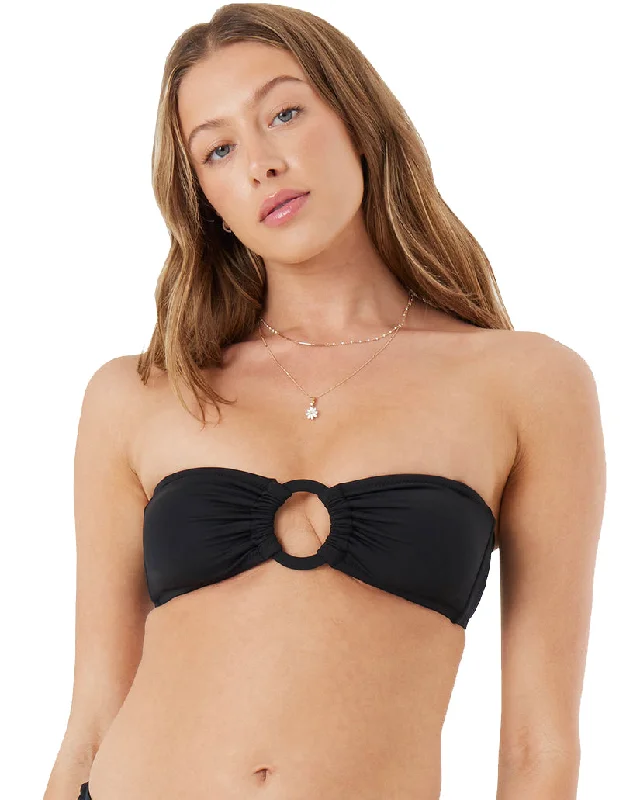 Boutique Dress Online Roxy Aruba Surf Knot Bralette Bikini Top