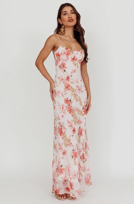 Stylish Women’s Clothes for Work and Play Cleo Maxi Dress | Pink Floral