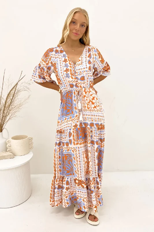 Shop Ladies Clothes Scarlett Maxi Dress Phoenix Palm