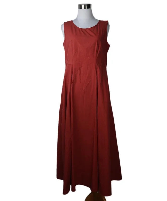 Casual Chic for Women Brunello Cucinelli Orange Rust Cotton Dress sz 6