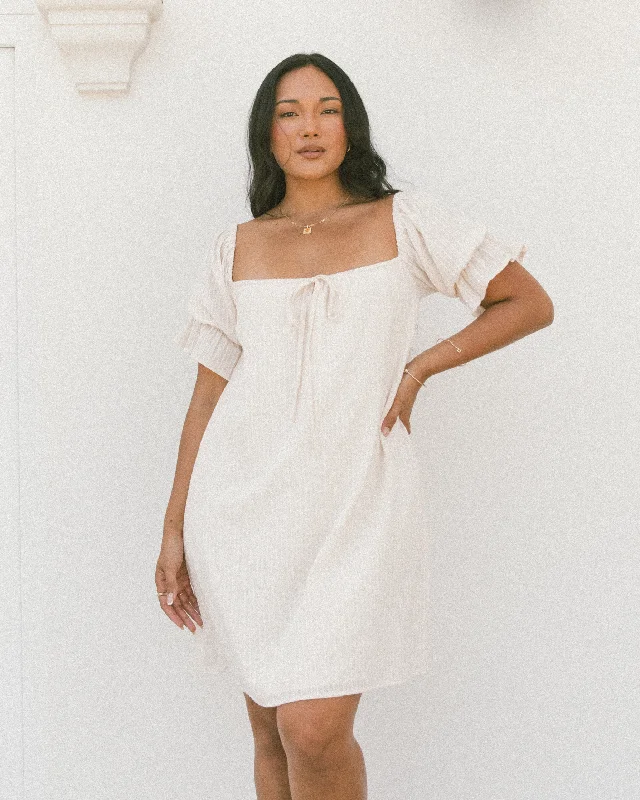 Seasonal Sale Millie Mini Dress | Cream