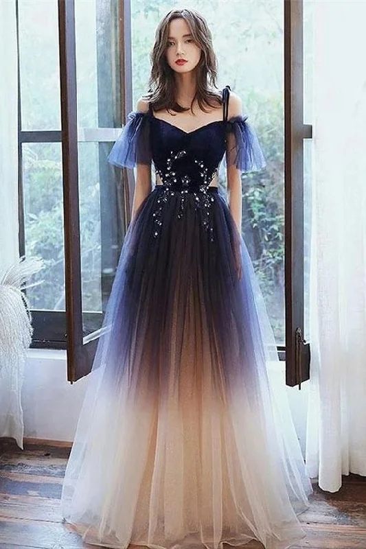 Trendy Outfits For Ladies Pretty Spaghetti Straps Long Charming Princess Prom Dresses For Girls cg10906 Trendy Outfits For Ladies Pretty Spaghetti Straps Long Charming Princess Prom Dresses For Girls cg10906