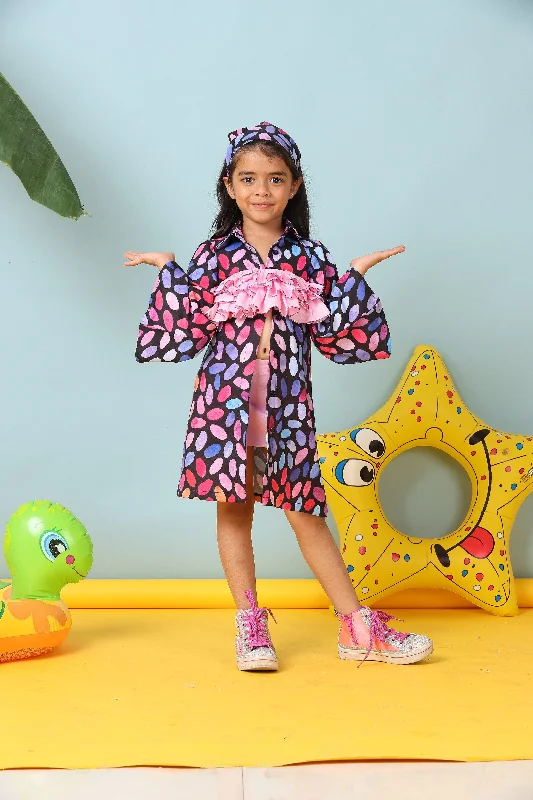 Chic Trends For The Fashion Savvy Pre-Order- Abstract Print Co-Ord Set for Girls