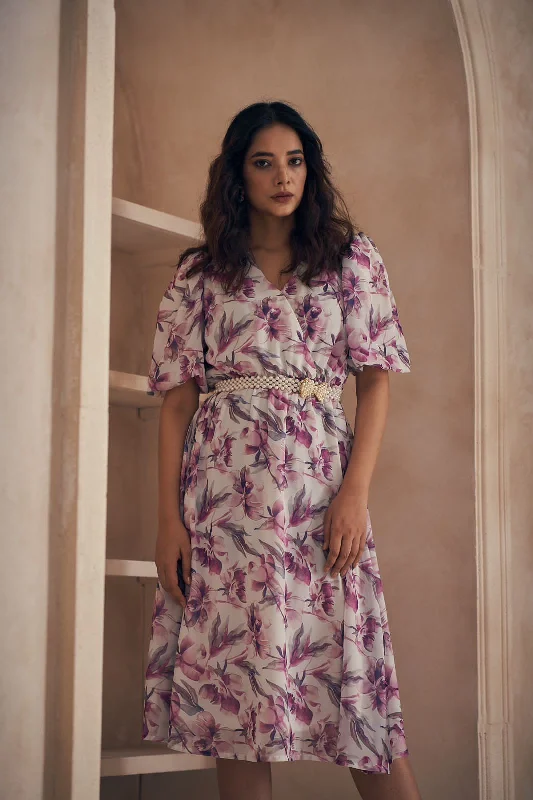 Relaxed Style Prairie Floral Dress