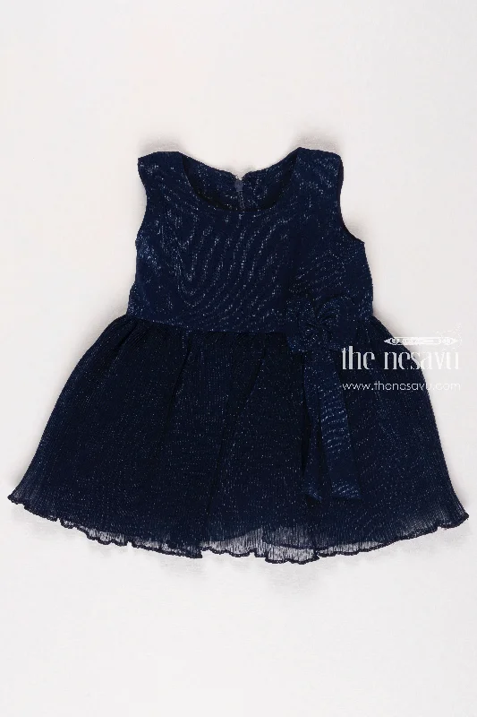 Clothes For Women Midnight Blue Tulle Fancy Party Frock for Girls