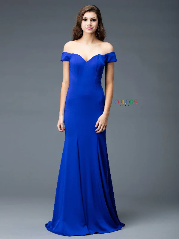 Stay Ahead In Style Colors 1768 Colors Long Formal Fitted Bridesmaid Dress