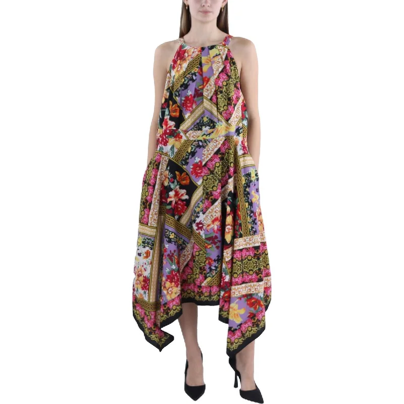 Women’s Evening Wear for Special Occasions Vince Camuto Womens Plus Handkerchief Hem Sleeveless Midi Dress Women’s Evening Wear for Special Occasions Vince Camuto Womens Plus Handkerchief Hem Sleeveless Midi Dress