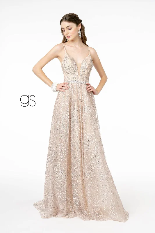 Luxury Women’s Fashion Glittter Mesh Long Prom Dress Sale