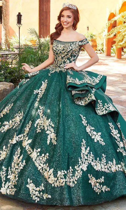 Insane Discount Onslaught Rachel Allan RQ2162 - Off Shoulder Quinceanera Ballgown