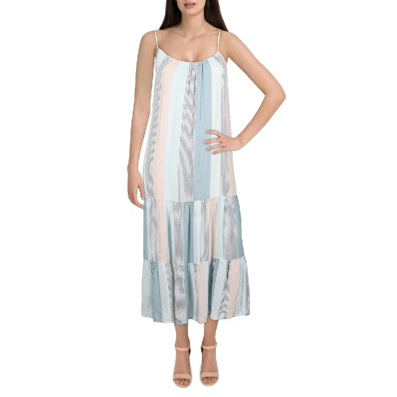 Flash Sale Event Rails Womens Adora Linen Blend Striped Midi Dress