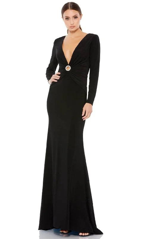 Women Clothing Ieena Duggal - 26514 Fitted Evening Gown