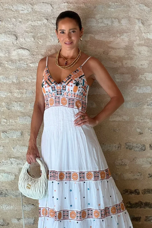 Final Sale Moana Dress White