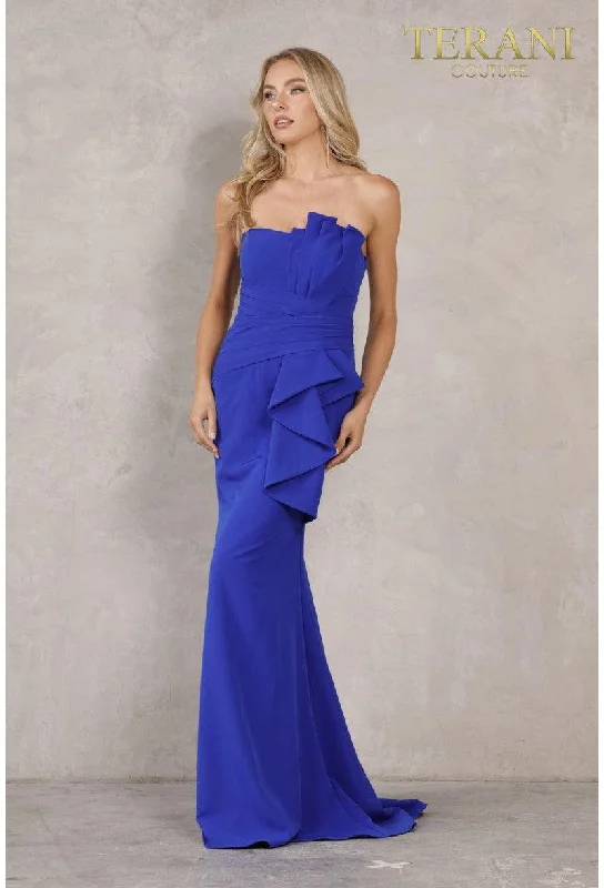 Best Boutiques Online Terani Couture 2214E0165 Prom Strapless Long Dress