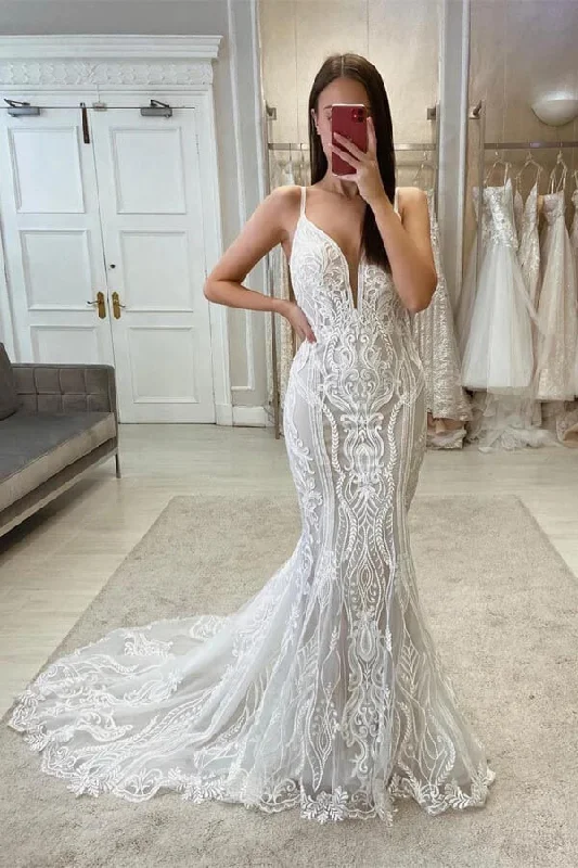 Easygoing Women’s Style Roycebridal Tulle Vintage Mermaid Floral Lace Wedding Dresses, Bridal Gown, MW1008 Easygoing Women’s Style Roycebridal Tulle Vintage Mermaid Floral Lace Wedding Dresses, Bridal Gown, MW1008