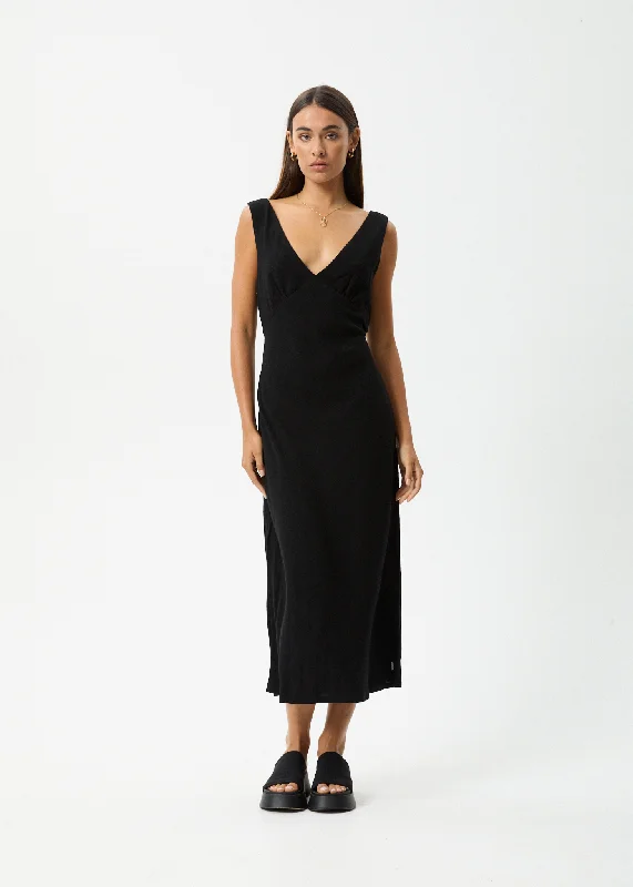 Hot Styles AFENDS Womens Amaya - Maxi Dress - Black