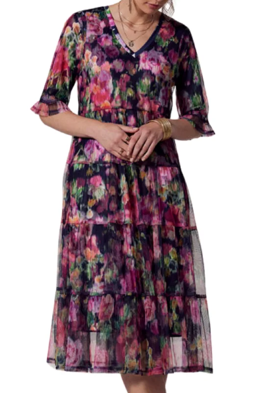 Women's Resort Attire CIN CIN TULLE DRESS - LS2745
