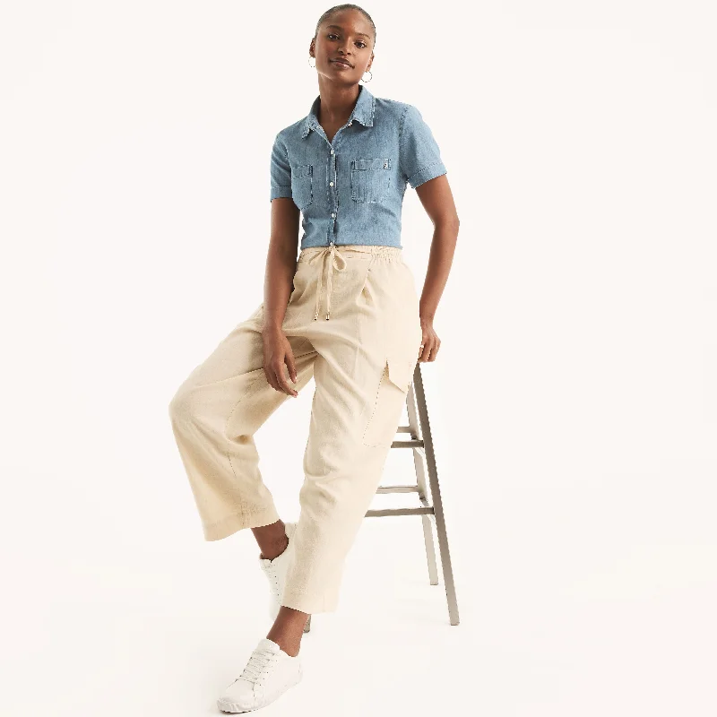 Spring Fashion Nautica Womens Cargo Pant