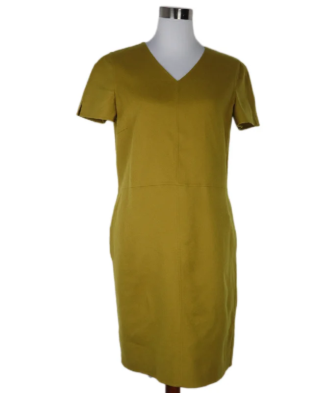 Alluring Design Loro Piana Green Cashmere Dress sz 8