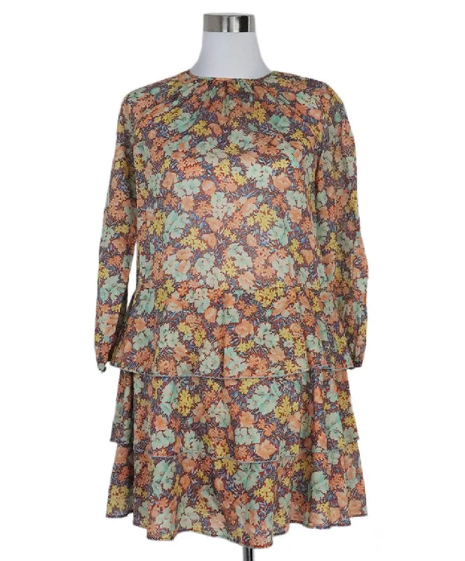 Sale On Clothing Veronica Beard Floral Print Dress sz 0