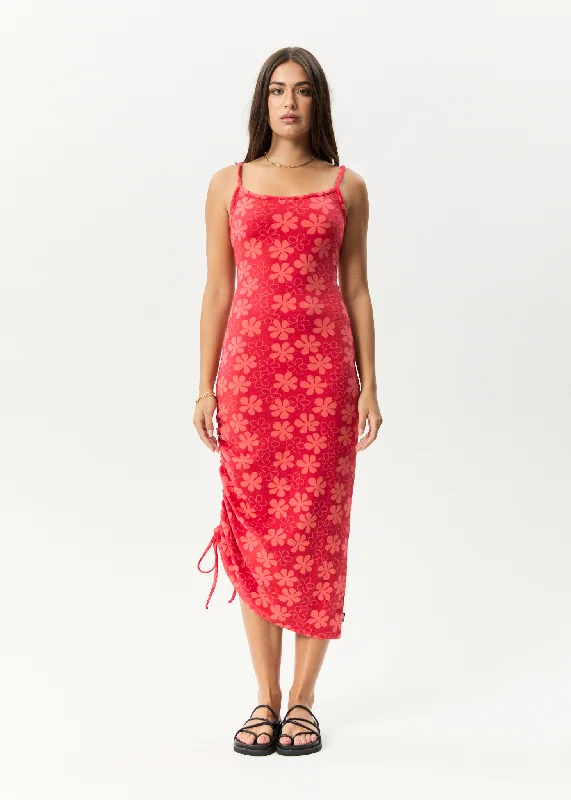 Fashion Essentials AFENDS Womens Valerie - Maxi Dress - Tomato