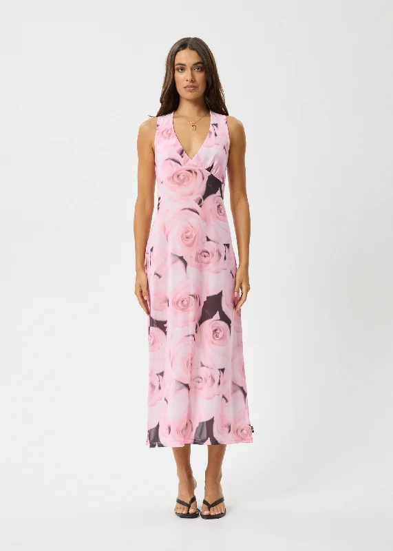 Fashion Sale AFENDS Womens Marinette - Sheer Maxi Dress - Rose